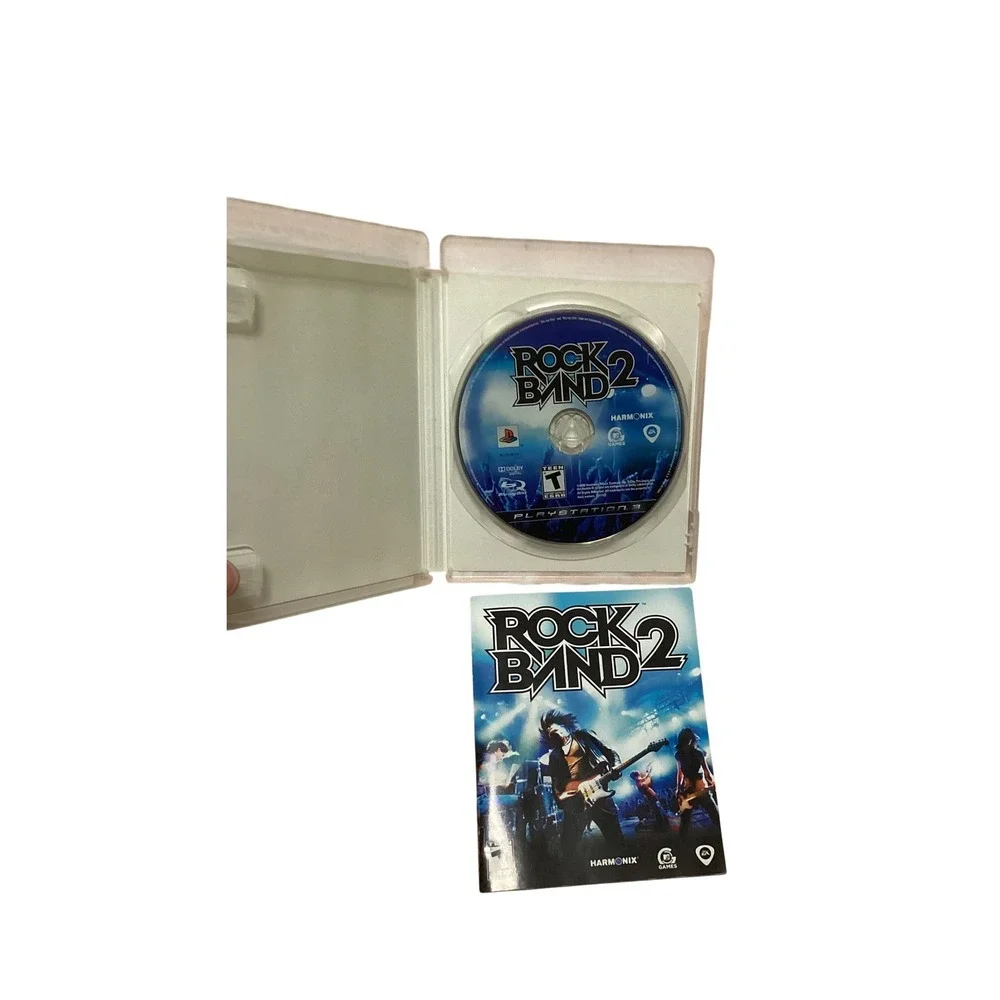 Rock Band 2 Sony PlayStation 3 PS3 Game CIB Complete EA Harmonix BLUS-30147